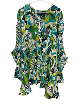 Maggie Barnes size 5x crinkle top